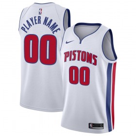 Män Detroit Pistons Tröja Benutzerdefinierte 2020-2021 Nike Association Edition Swingman